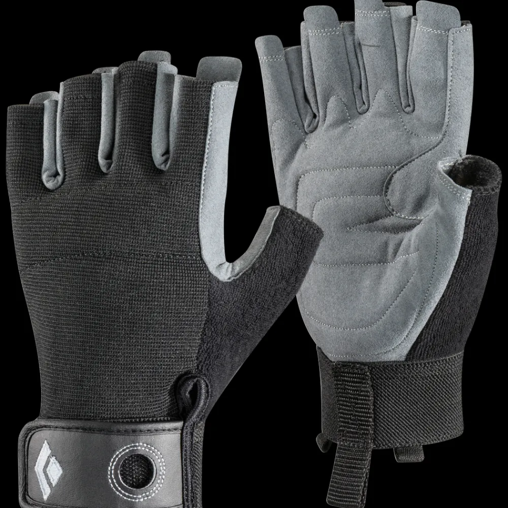 Herren Black Diamond Kletterhandschuhe | Kletterhandschuhe^Crag Half-Finger Gloves - Past Season