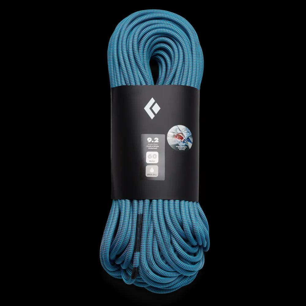 Black Diamond Trad Klettern^9.2 Dry Climbing Rope - Babsi Edition