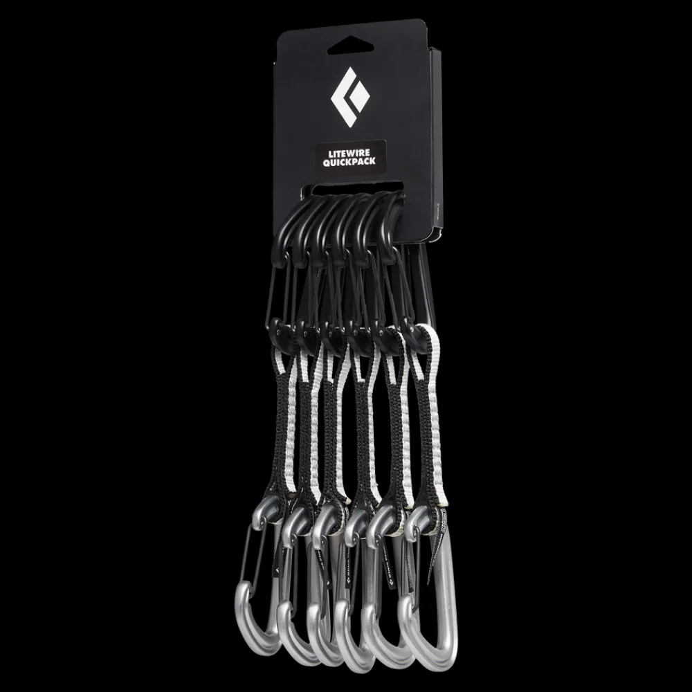 Black Diamond Exen & Schlingen^LiteWire Quickdraw Quickpack 12cm