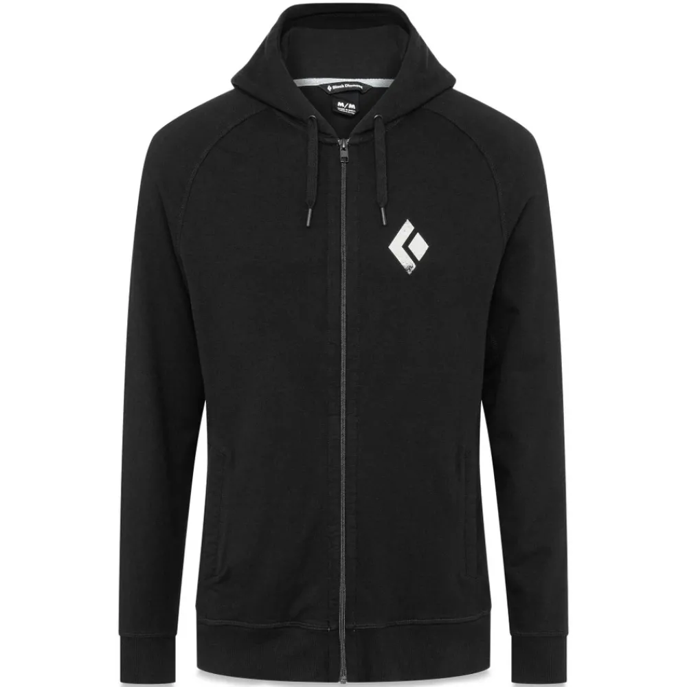 Herren Black Diamond Kapuzenpullover^Men's Chalked Up Zip Hoody