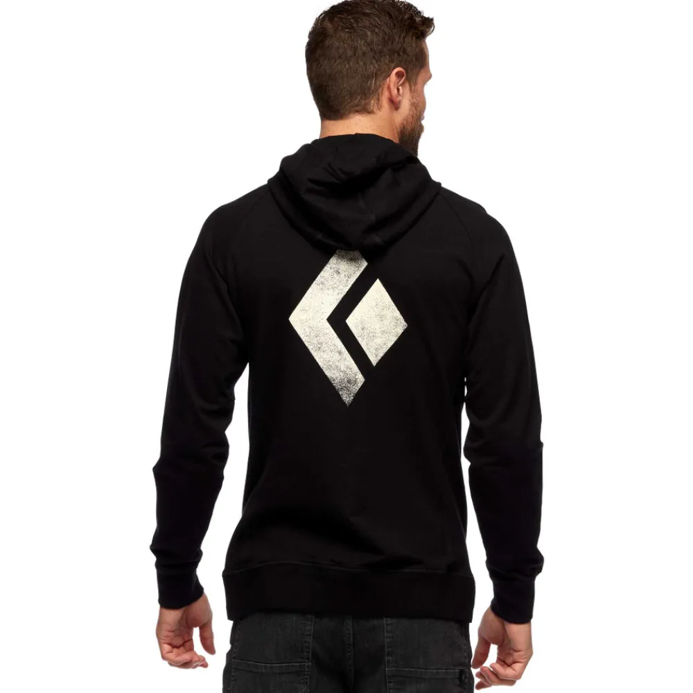 Herren Black Diamond Kapuzenpullover^Men's Chalked Up Zip Hoody