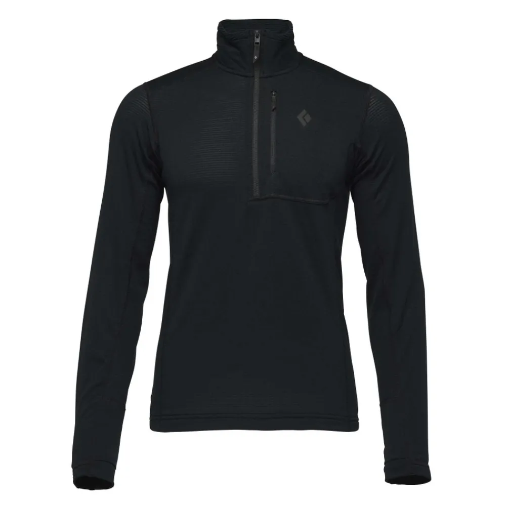 Black Diamond Eisklettern^Men's Coefficient LT Quarter Zip Pullover