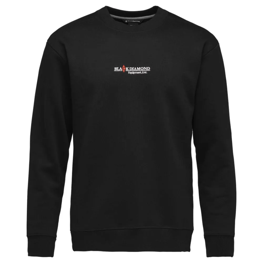 Herren Black Diamond Hemden^Men's Heritage Wordmark Crewneck