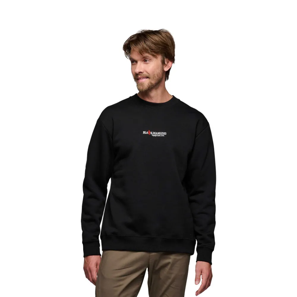 Herren Black Diamond Hemden^Men's Heritage Wordmark Crewneck