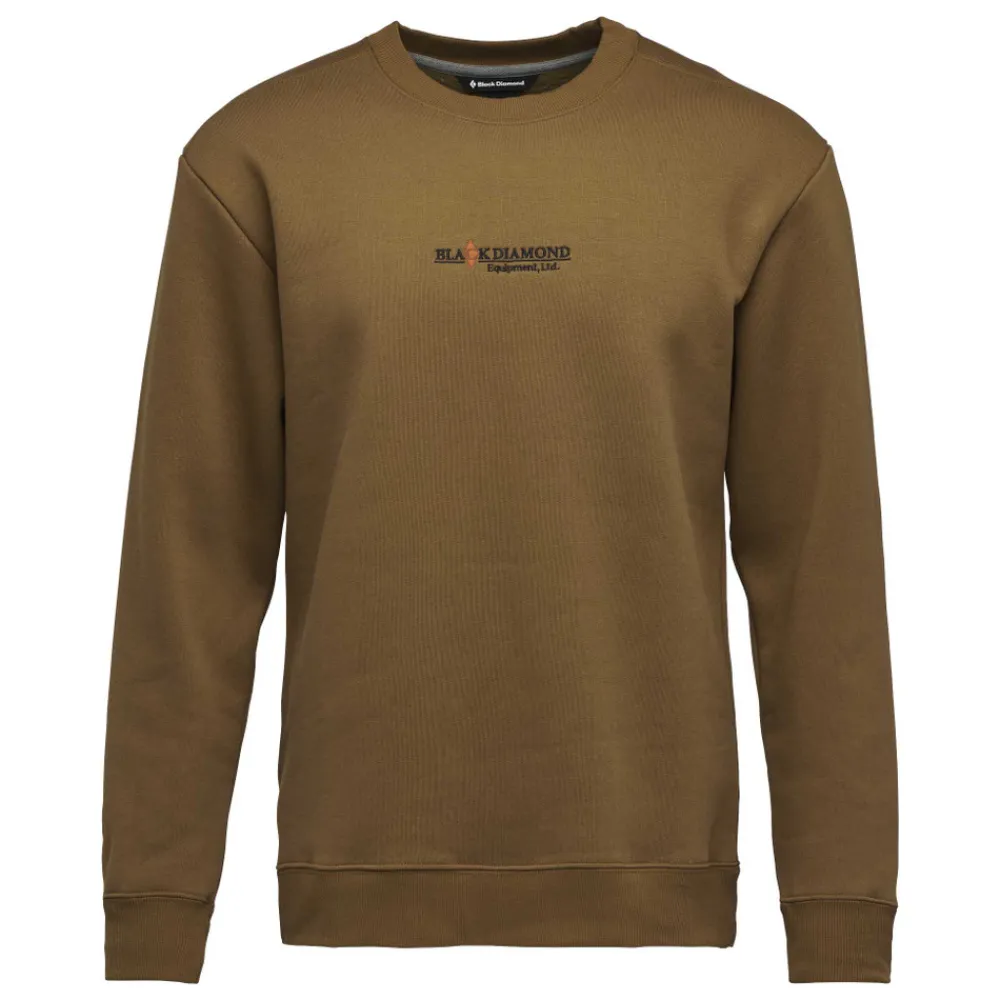 Herren Black Diamond Hemden^Men's Heritage Wordmark Crewneck