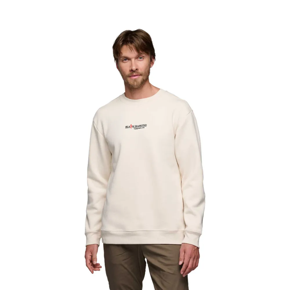 Herren Black Diamond Hemden^Men's Heritage Wordmark Crewneck
