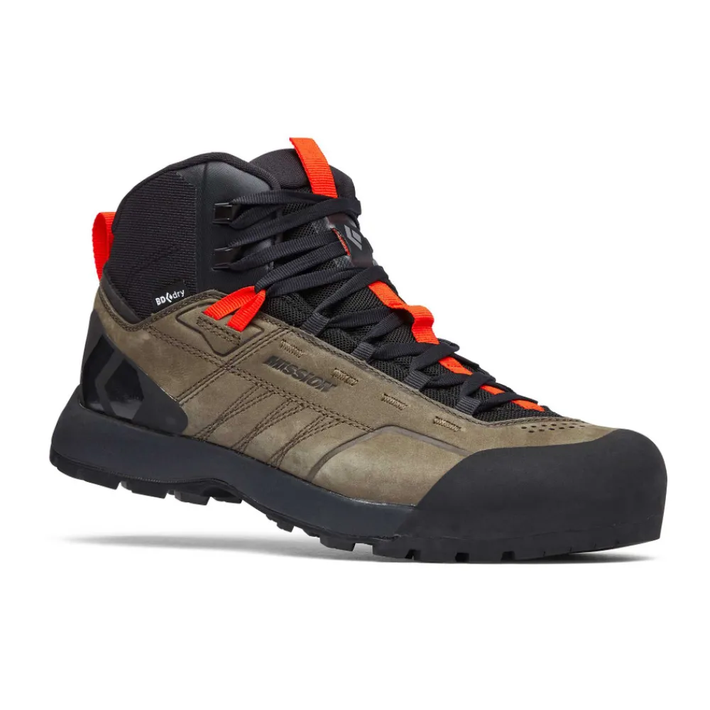 Black Diamond Wandern^Men's Mission Leather Mid Waterproof Approach Shoes