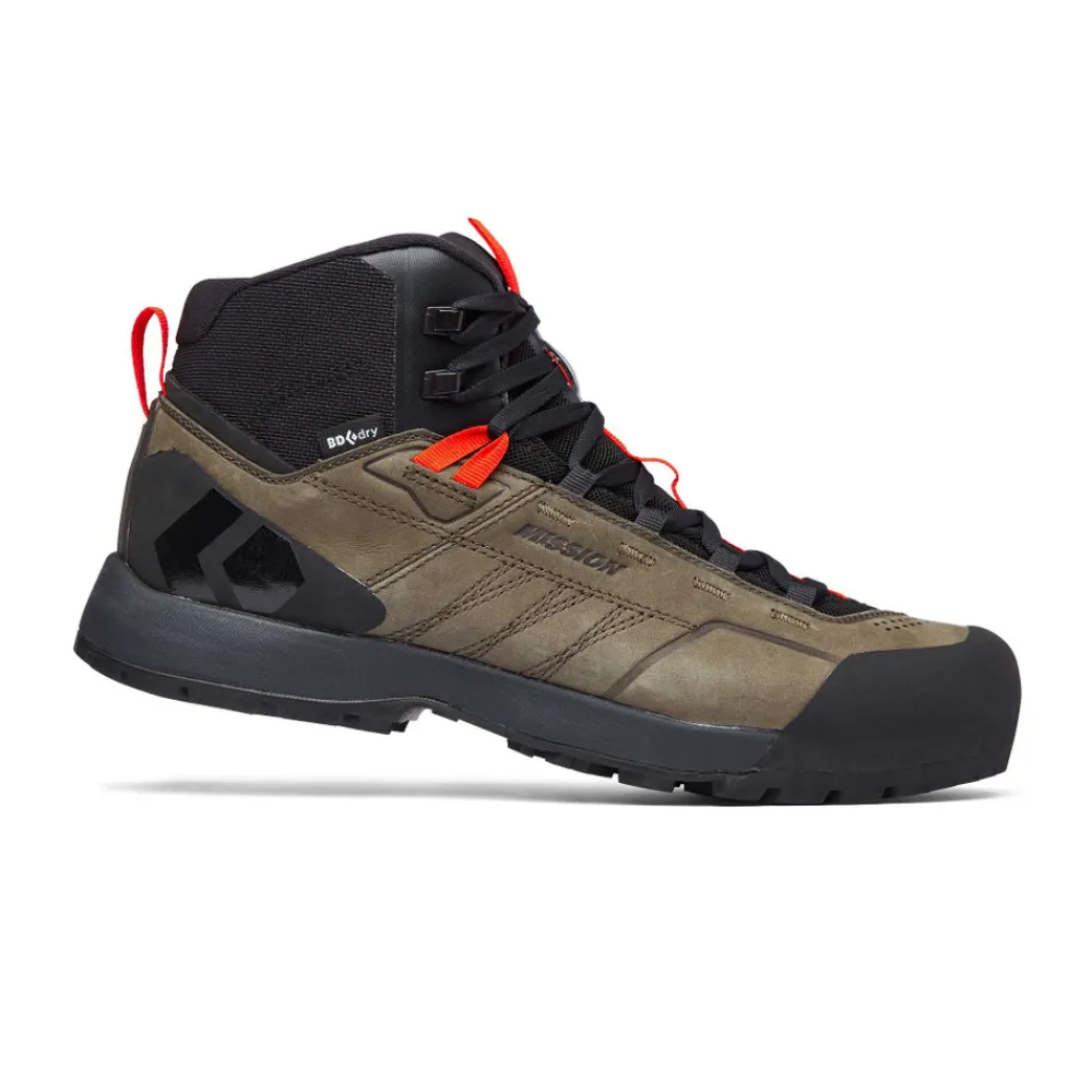 Black Diamond Wandern^Men's Mission Leather Mid Waterproof Approach Shoes