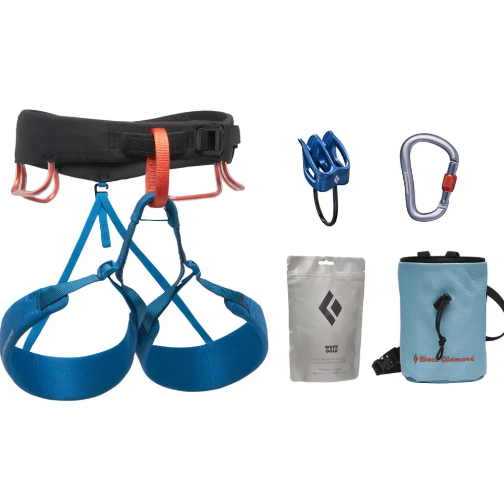 Black Diamond Hallenklettern^Men's Momentum Harness Package