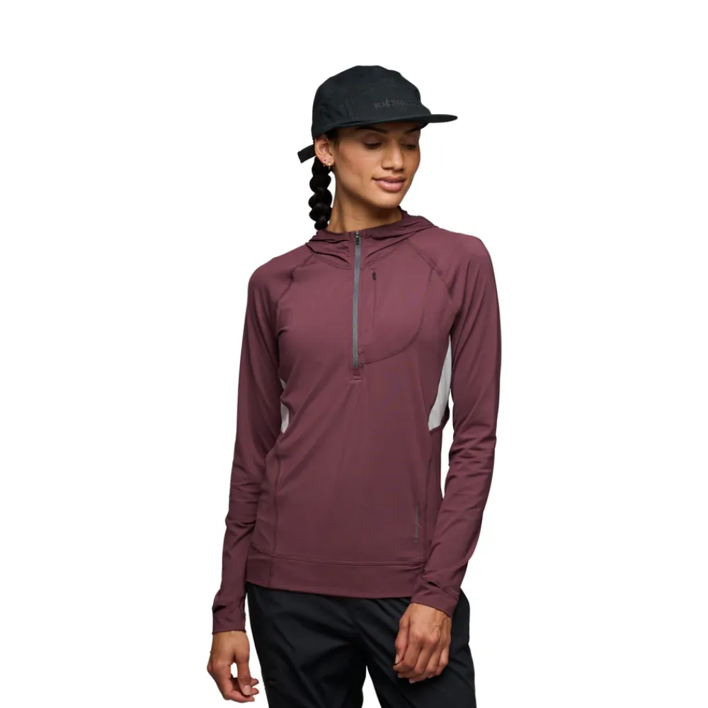 Damen Black Diamond Kapuzenpullover^Women's Alpenglow Pro Hoody