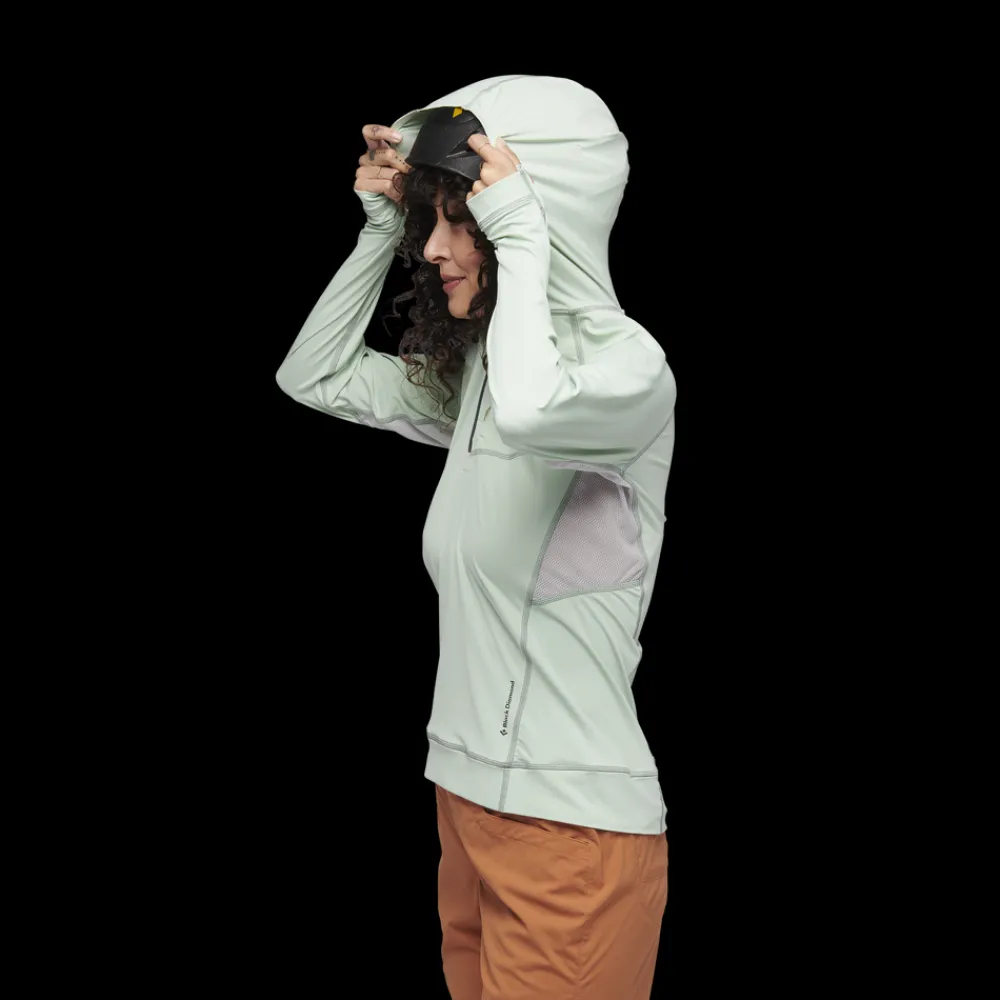 Black Diamond Trad Klettern^Women's Alpenglow Pro Hoody - Past Season