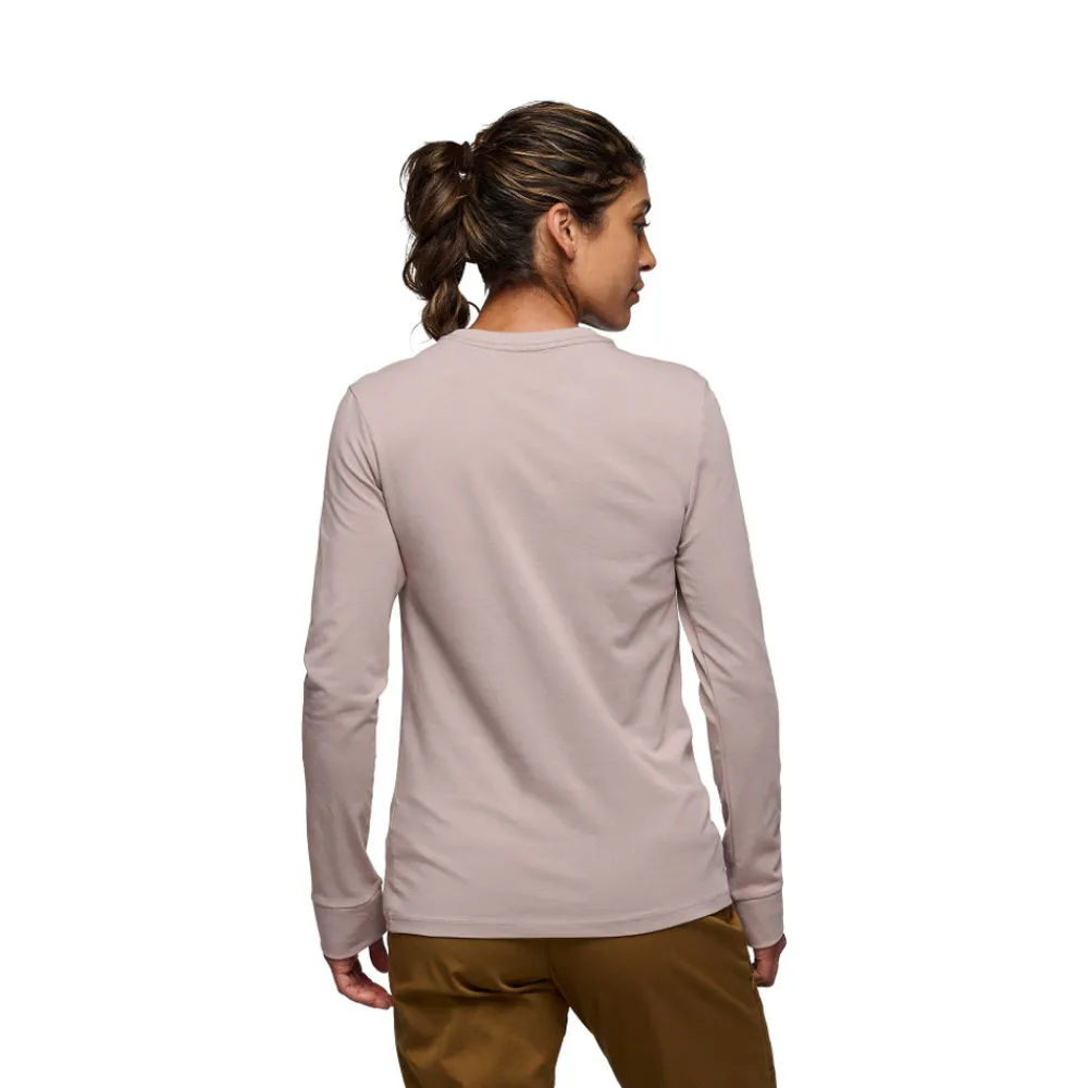 Damen Black Diamond T-Shirts & Tanktops^Women's Heritage Wordmark Long Sleeve Tee