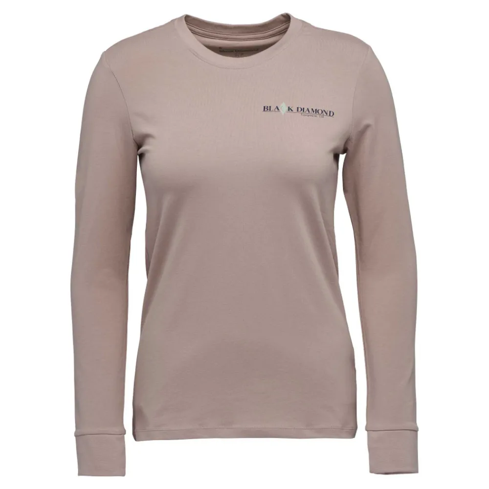 Damen Black Diamond T-Shirts & Tanktops^Women's Heritage Wordmark Long Sleeve Tee