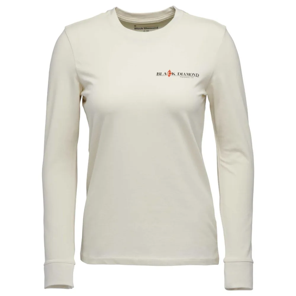 Damen Black Diamond T-Shirts & Tanktops^Women's Heritage Wordmark Long Sleeve Tee