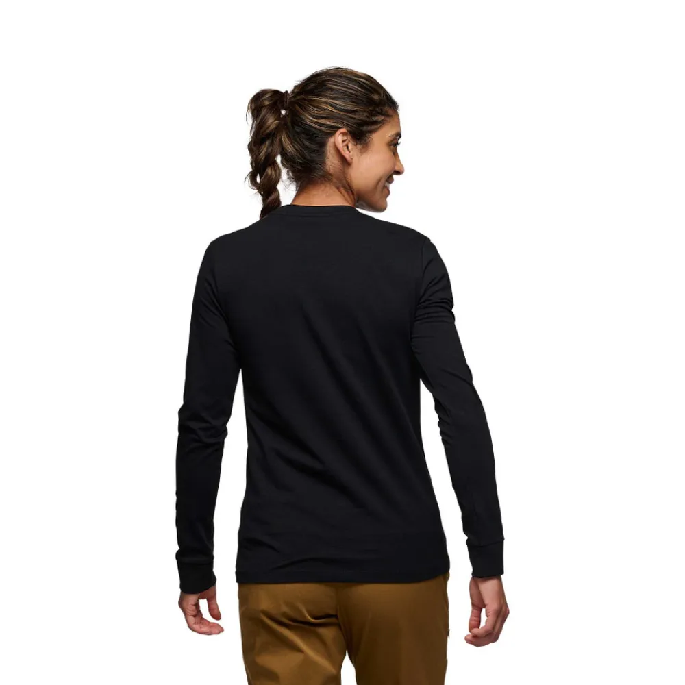 Damen Black Diamond T-Shirts & Tanktops^Women's Heritage Wordmark Long Sleeve Tee