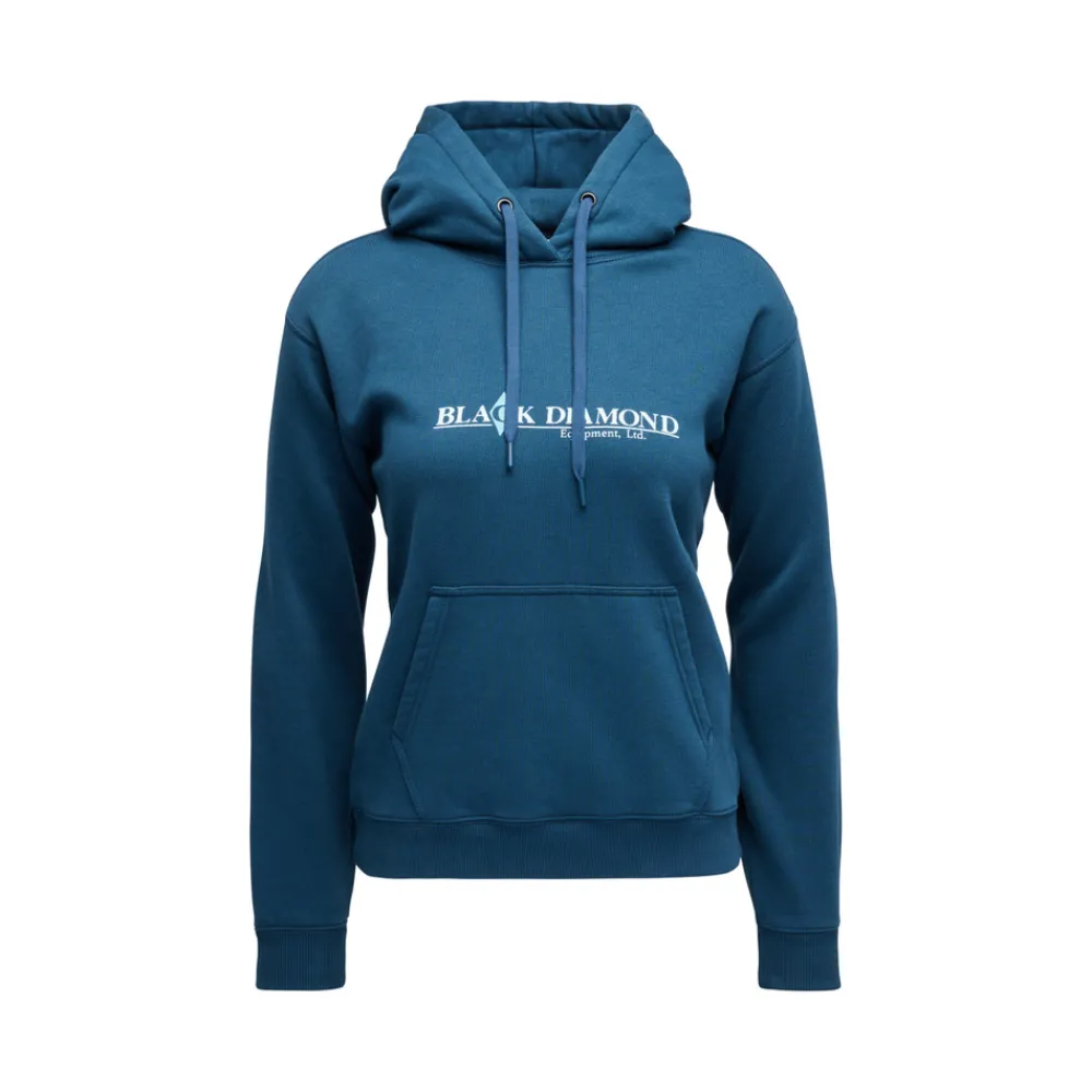 Damen Black Diamond Kapuzenpullover^Women's Heritage Wordmark Pullover Hoody