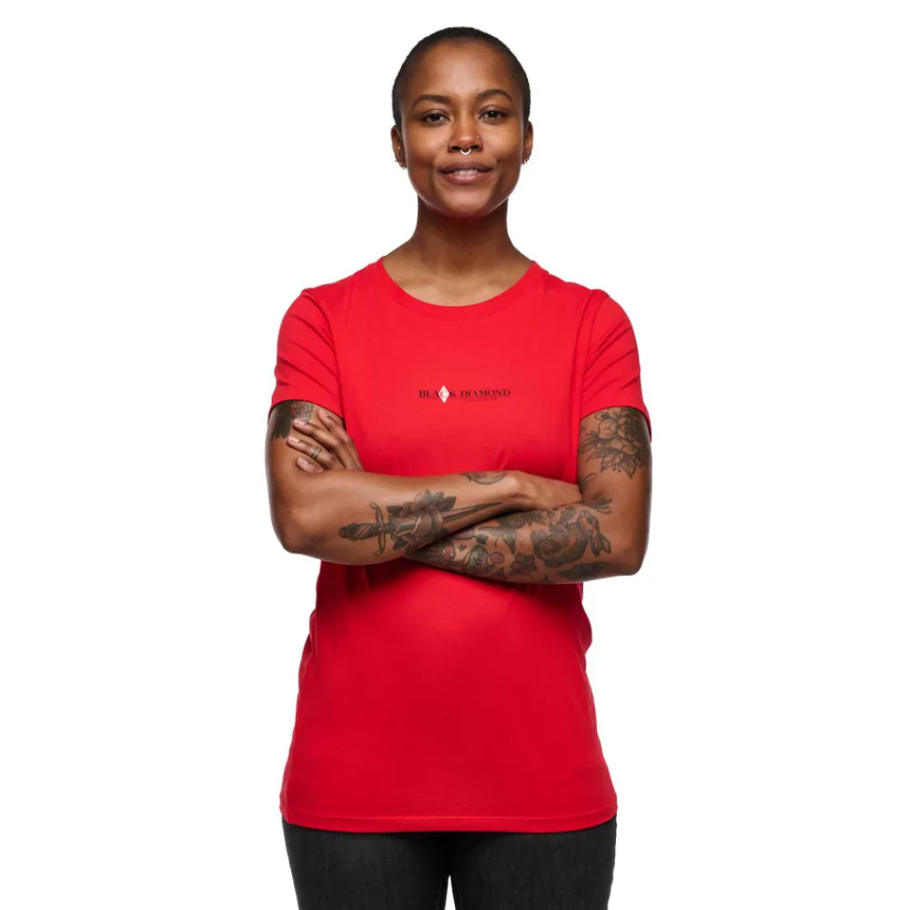 Damen Black Diamond T-Shirts & Tanktops^Women's Heritage Wordmark Tee