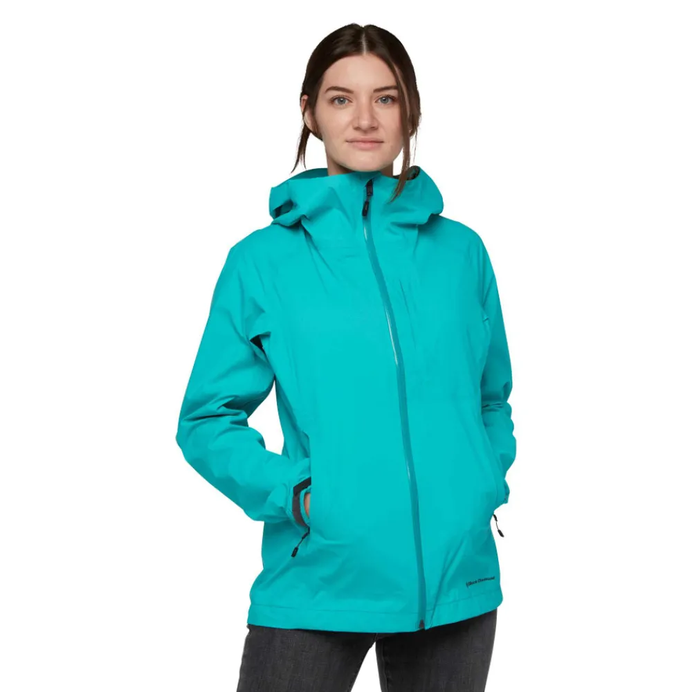 Black Diamond Bergsteigen^Women's Highline Stretch Shell - Past Season