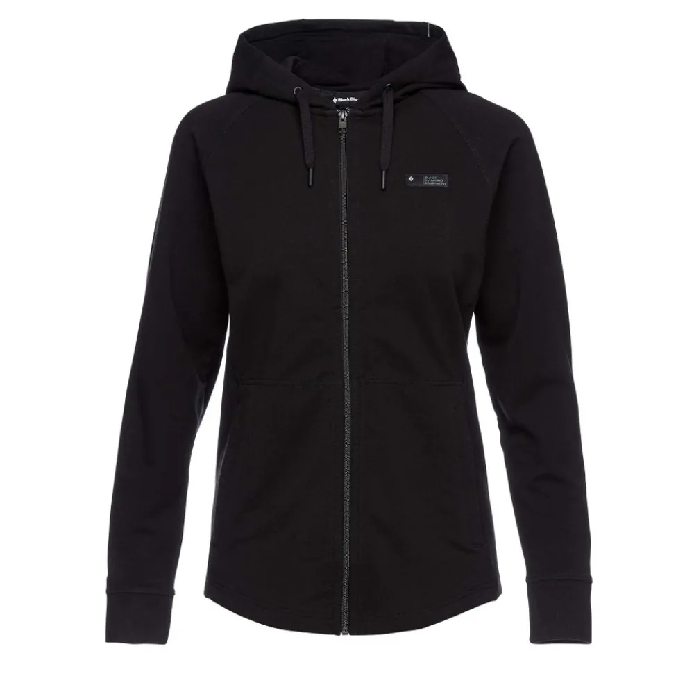 Damen Black Diamond Kapuzenpullover^Women's Mountain Transparency Full Zip Hoody