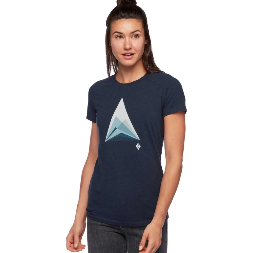 Damen Black Diamond T-Shirts & Tanktops^Women's Mountain Transparency Tee