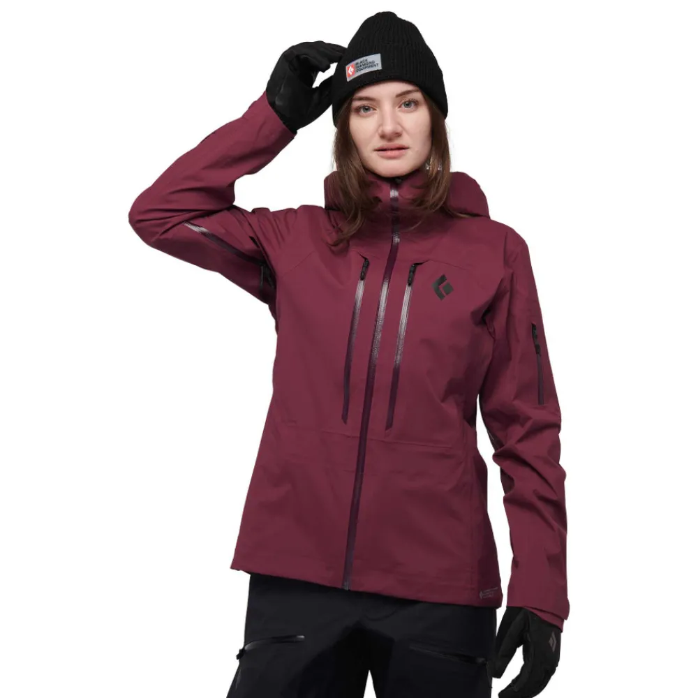 Black Diamond Skitouren^Women's Recon LT Stretch Shell