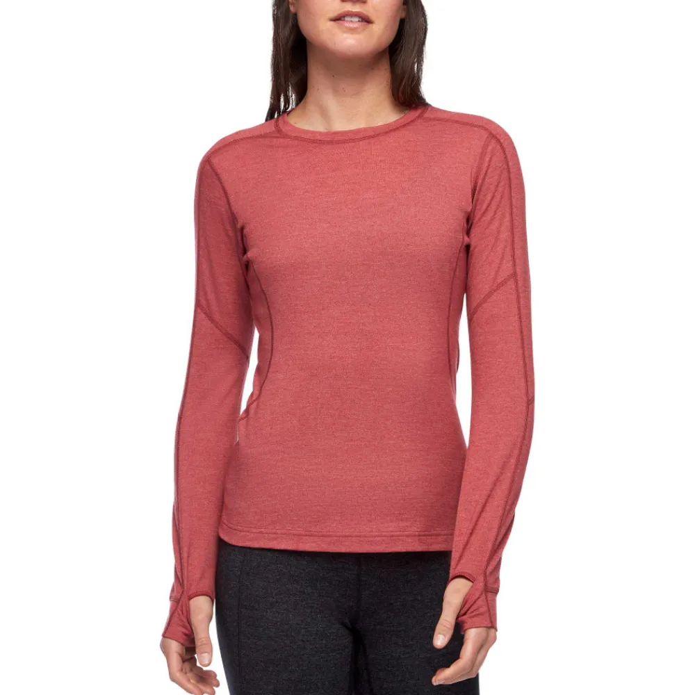 Damen Black Diamond Unterwäsche^Women's Solution 150 Merino Base Crew